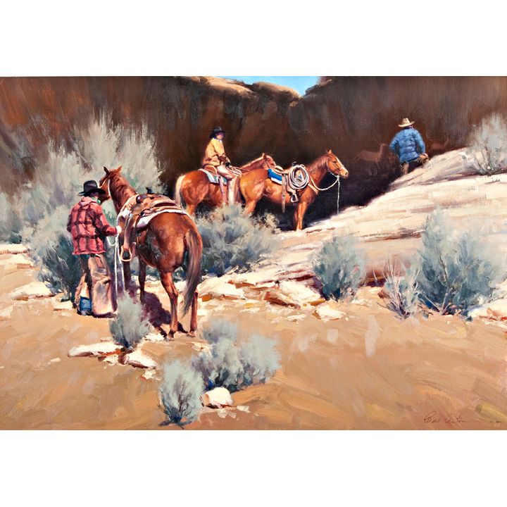 Bill Anton (1957- ), Original Western Art