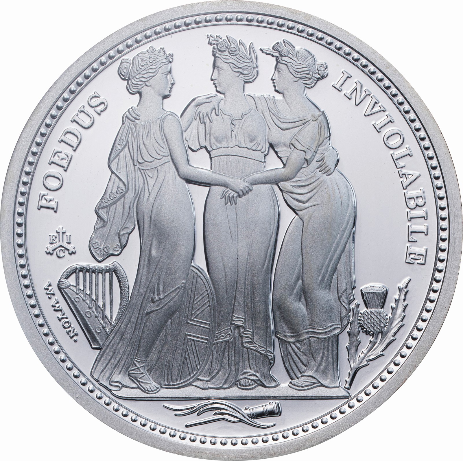 2021年 セントヘレナ スリーグレイセス 2オンス銀貨 NGCPF70UCFR 2021年 セントヘレナ スリーグレイセス 2オンス銀貨 NGCPF70UCFR