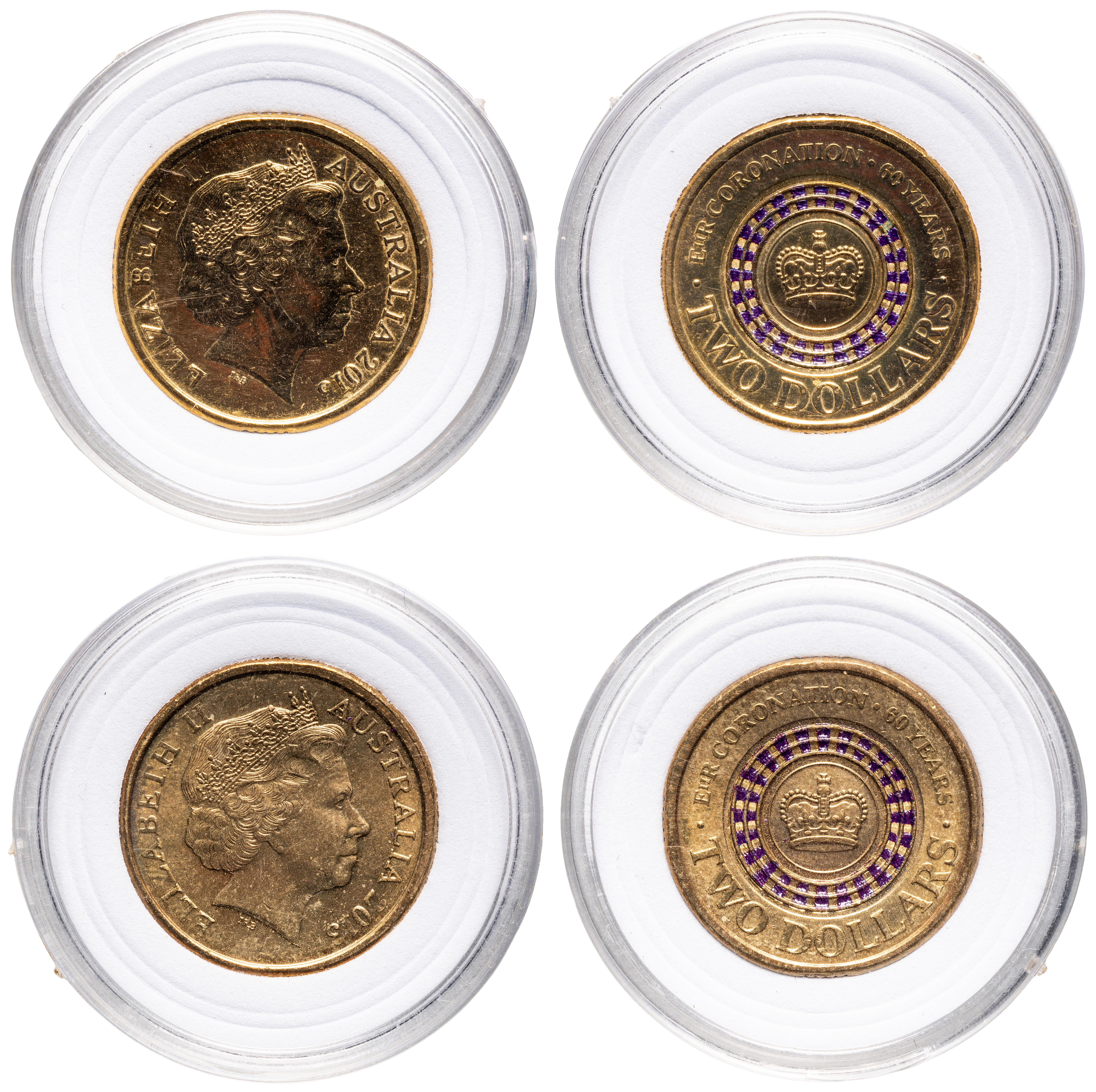 51 · Elizabeth II, RAM - QEII Coronation, Two Dollars, 2013,  UNC