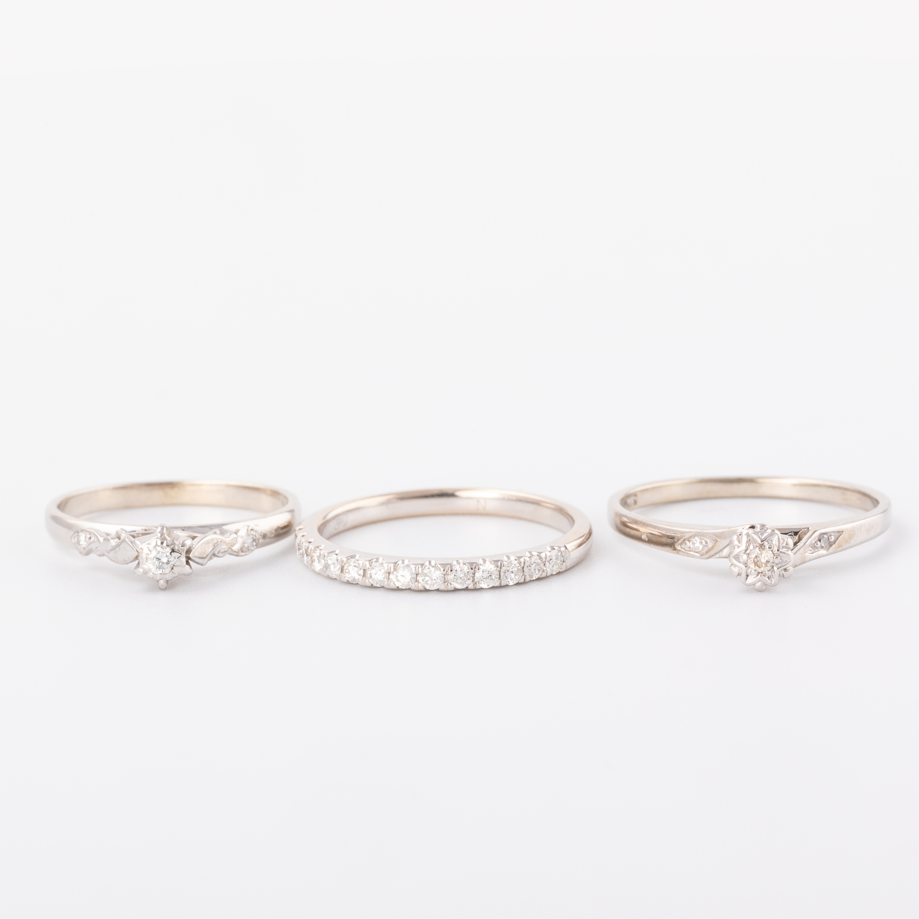 Three Rings 9ct & 18ct Gold