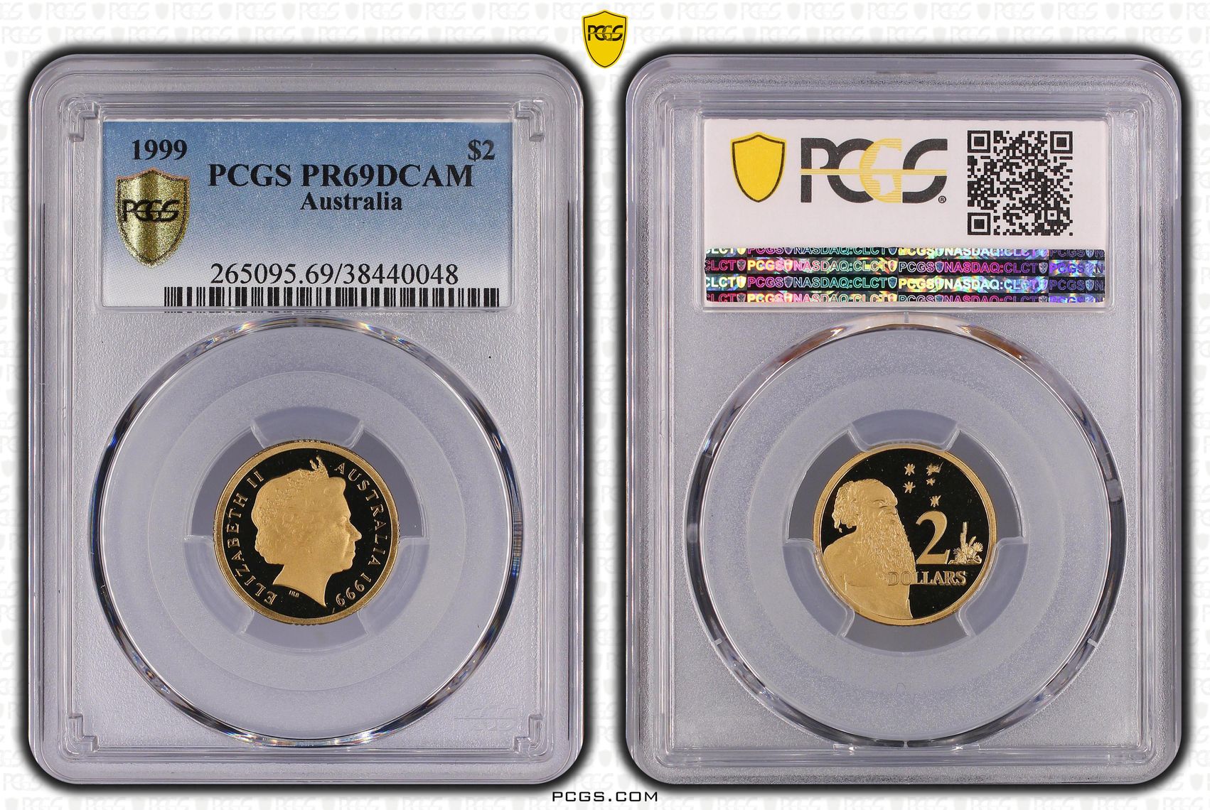Two Dollar, 1999, PCGS PR69DCAM