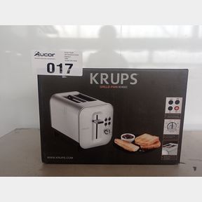 KRUPS STAINLESS STEEL 2 SLICE TOASTER 850W - KH682D10 - STAINLESS STEEL 850W 2 SLOTS THERMOSTAT