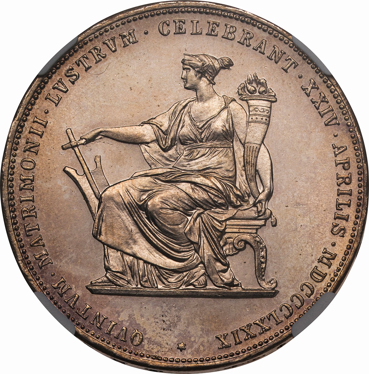 オーストリア-Austria. NGC MS64. 未使用. UNC. フランツ・ヨーゼフ1 