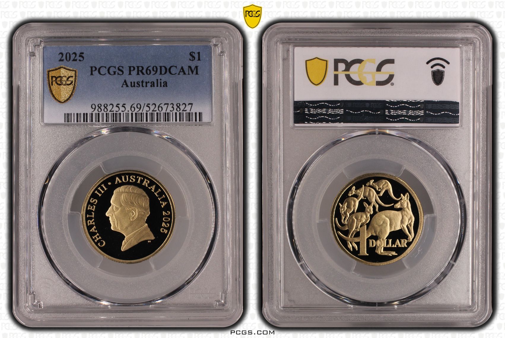 One Dollar, 2025, PCGS PR69DCAM