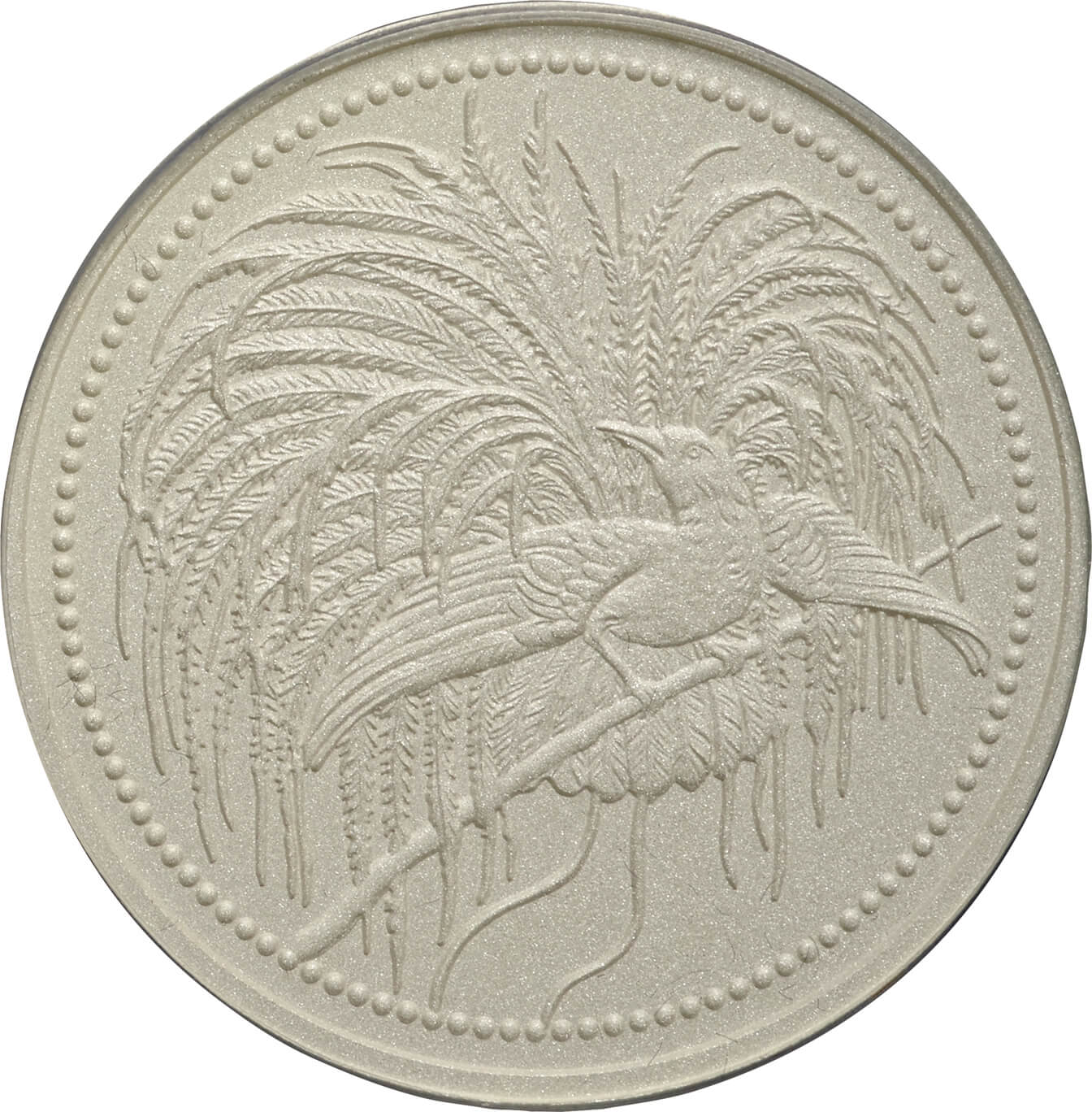 2020年 パプアニューギニア 極楽鳥 2オンス プルーフ銀貨 PR70 FDI43854264