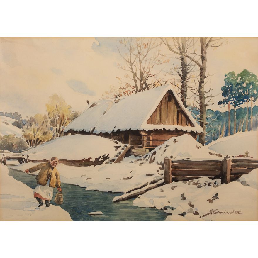 Stanisław Gibiński | Nad rzeką