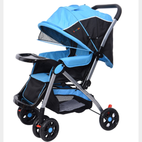 BANEEN STROLLER PRAM - BSP1206-BLU-BLK