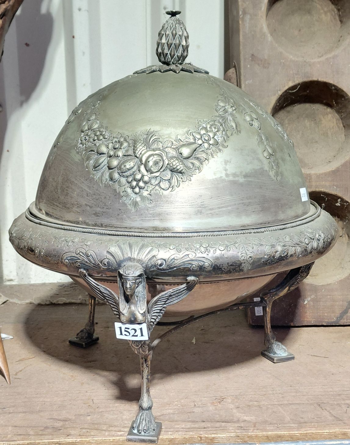 Silverplated Food Dome