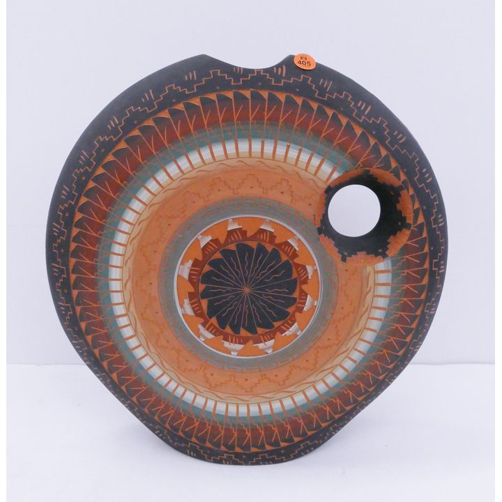 J. Watson Navajo Large Moon Vase- 14''