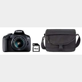 Canon 2000D 24MP DSLR Starter Bundle - Black-(BATTERY NOT CHARGING)-51460/4661 B2 (S1)