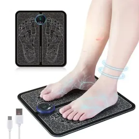 Foot Massager Mat with Cervical Mini Massager Combo Set |
