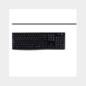 Logitech K270 Wireless Keyboard Windows Spill-Resistant Long Battery Life - 920-003736-51724/2488-bar 5099206032835 B1 (S4)