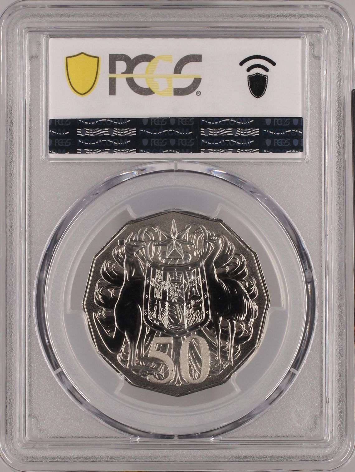 Elizabeth II, Frosted Uncirculated, Fifty Cents, 2016, PCGS MS69