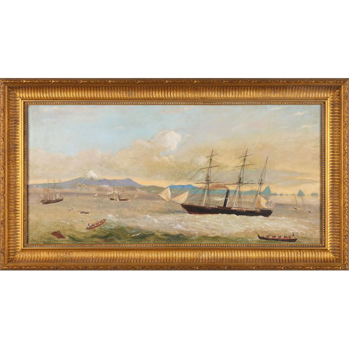 Edwin Harris 'New Plymouth under Siege, 1860'