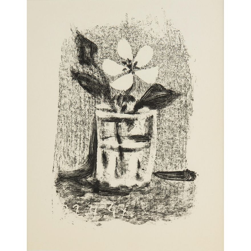 Pablo Picasso | Flowers in Glass No6