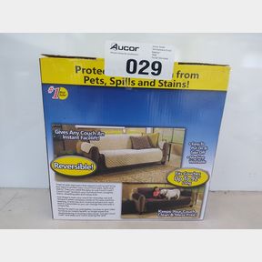 PET PROTECTIVE REVERSIBLE 2 SEATER RECLINER SEAT COVER -