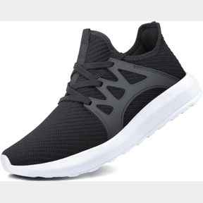 MARSVOVO MENS RUNNING SHOES NON SLIP WALKING WORKOUT TENNIS MESH FASHION SNEAKERS GREY SIZE 6.5 US