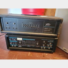 Peavey 300 and BI Bass XP Series Monitor and EQ