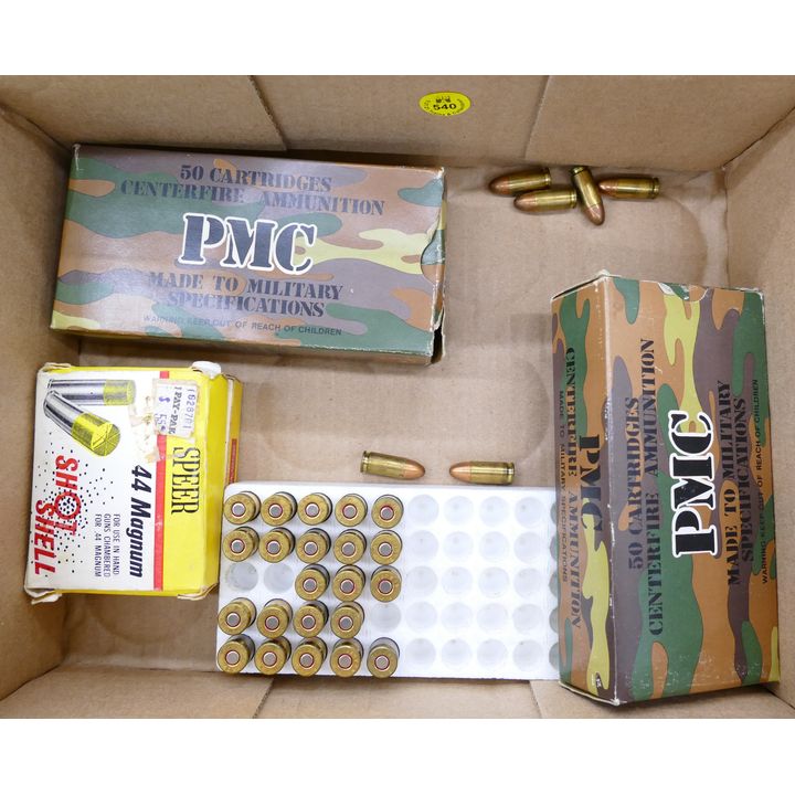 Box 44 Magnum Ammunition- 90+ rounds