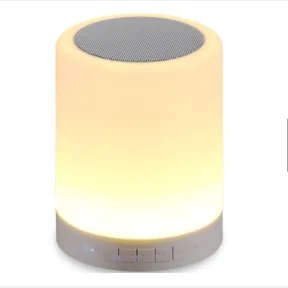 Bluetooth Speaker With Night Light Lamp Wireless White Noise Speaker | DEFECTIVE