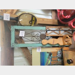Lamp holder, wall decoration and rustic towel holder