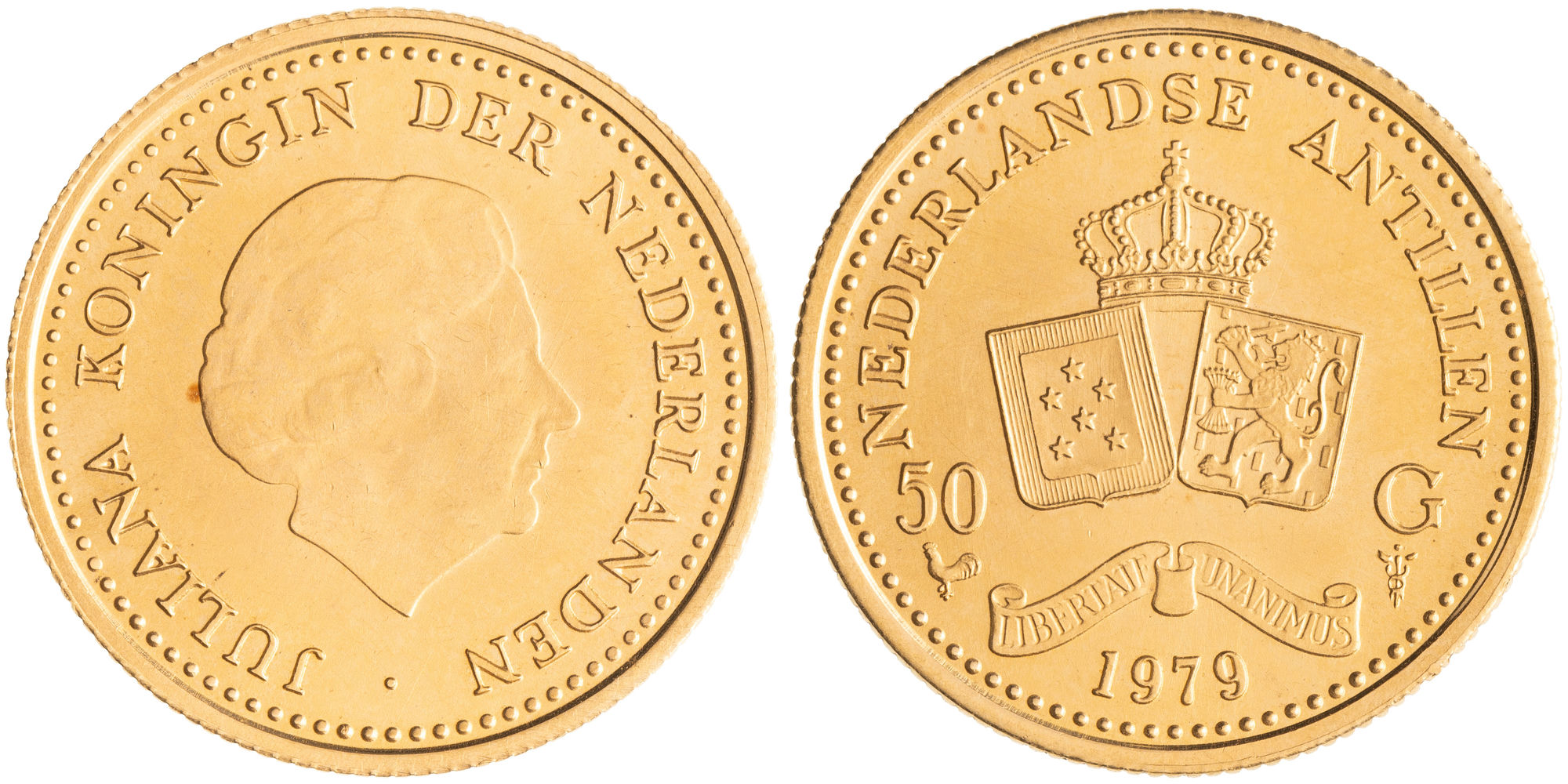 Netherlands, Juliana, Antilles, Fifty Gulden, 1979, UNC
