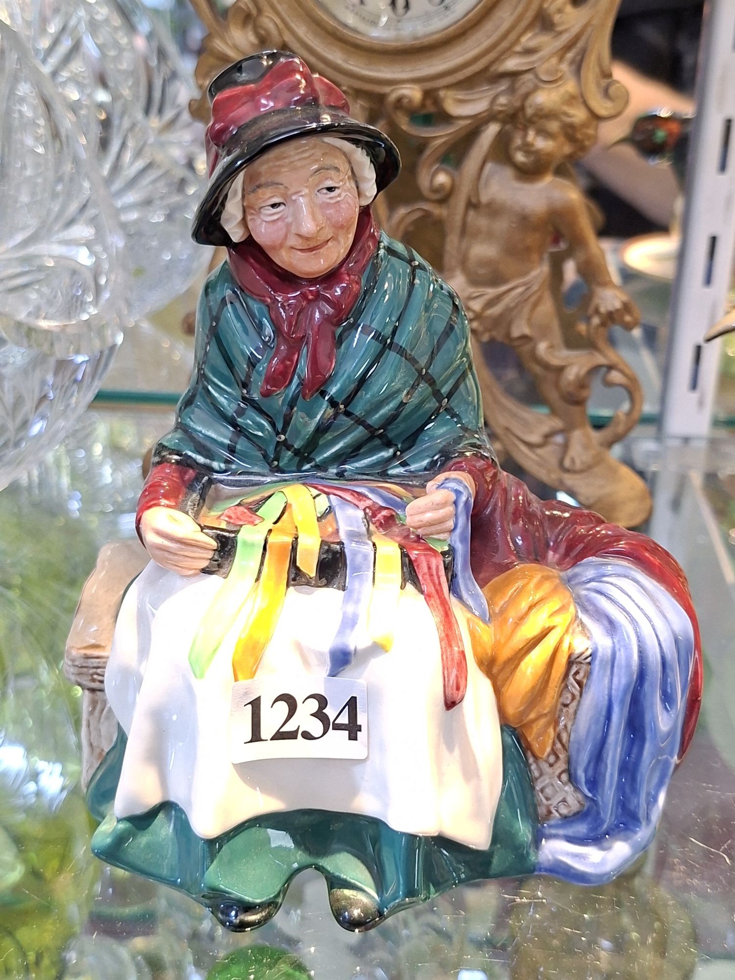 ROYAL DOULTON SILKS AND RIBBONS FIGURINE