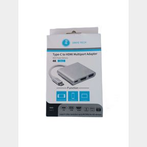 4K Type-C to HDMI Multi-Port Adapter (not tested)