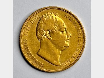 RARITY 2 -1831 KING WILLIAM IV '1st BUST' GOLD SOVEREIGN