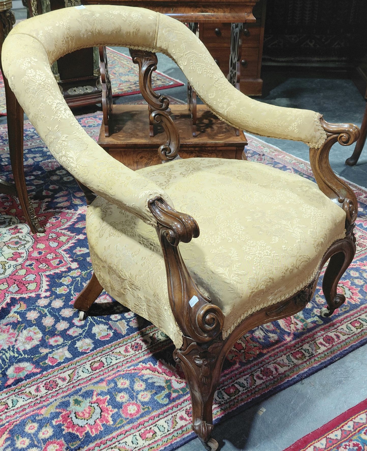 631 · VICTORIAN SALON ARMCHAIR