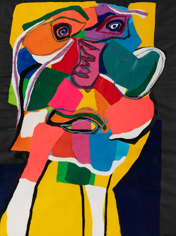 Karel Appel
(Dutch, 1921-2006)
Man and Woman, , 1968