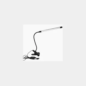 1 Piece Dr Light Table Clamping And Adjustable Arm LED Lamp With USB Connector Black |