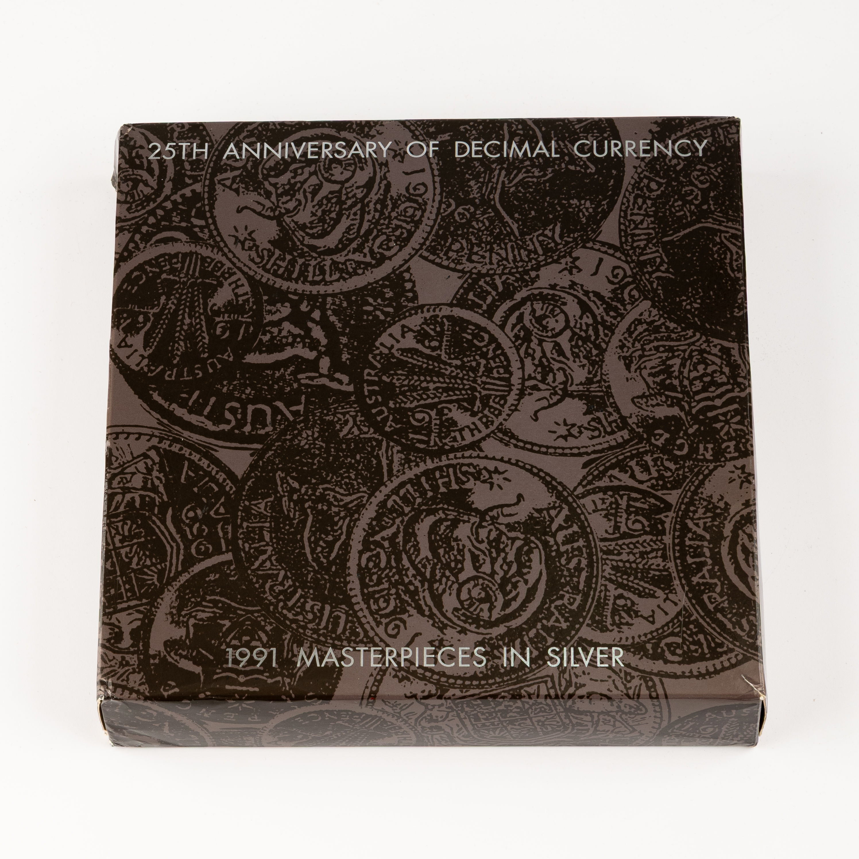 Elizabeth II, RAM Masterpieces in Silver - 25TH Anniversary of Decimal Currency, One Cent - Two Dollars, 1991, FDC