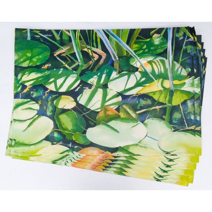 19pc Kent Lovelace ''Near the Edge'' Lithographs.