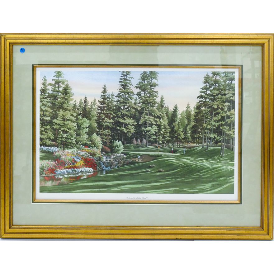 Joe Beckman ''Colorado's Hidden Jewel'' Golfin S/N Print