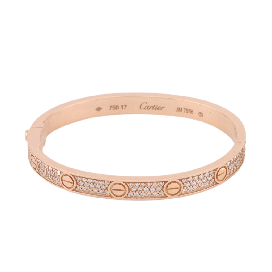 Pulsera estilo Cartier modelo Love