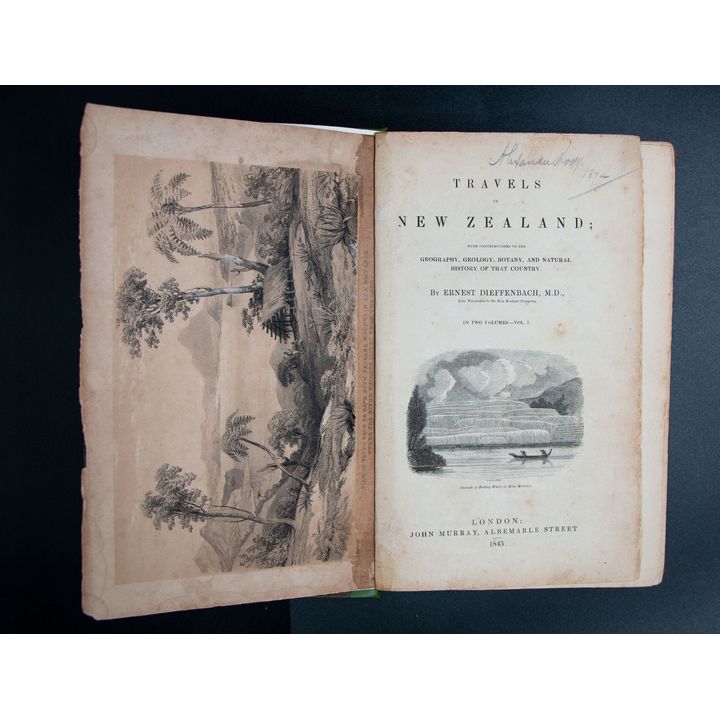 Ernest Dieffenbach 'Travels in New Zealand'