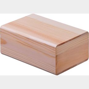 STEEPLAB PINE WOOD STASH BOX WITH ROLLING TRAY HANDMADE SMALL SOLID WOOD STORAGE BOX GREAT FOR DISCREET STORAGE OF ACCESSORIES (NA