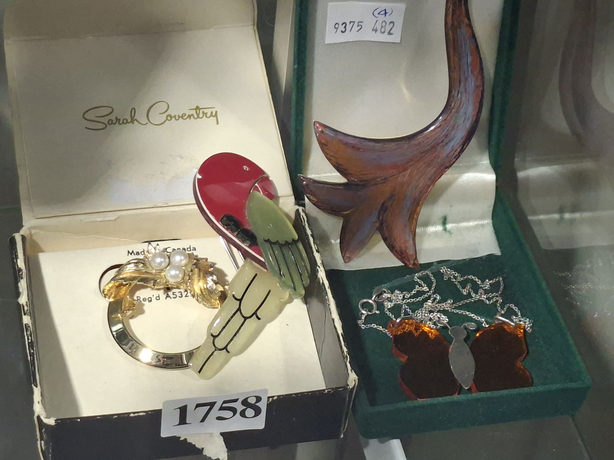 Modern And Vintage Brooches
