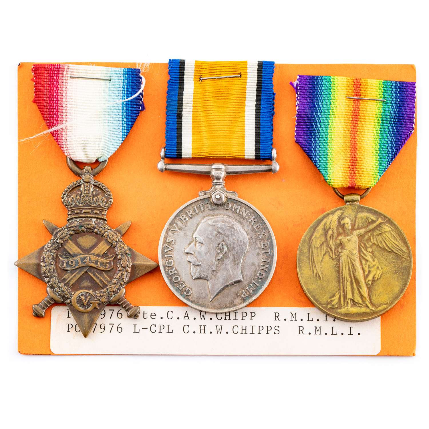 165 · Great Britain, 1914 - 15 Star Trio, WWI,