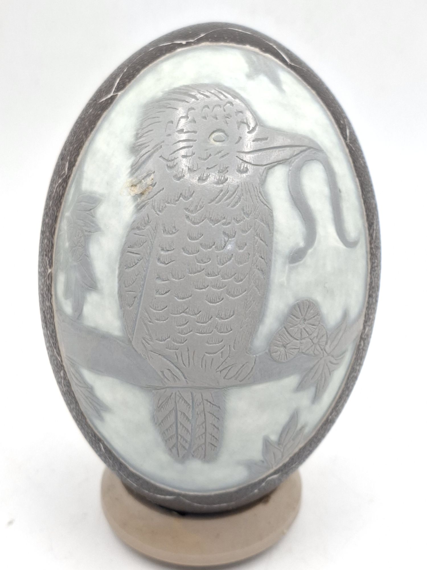 Australian Carved Emu Egg