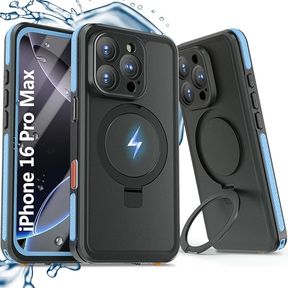Oterkin Waterproof for iPhone 16 Pro Max Case Sealed Shock Dustproof Heavy Duty Case for iPhone 16 Pro Max