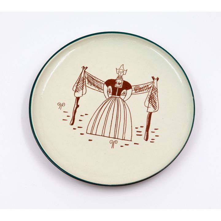Frank Carpay for Ambacht Volendam  - Wall plate