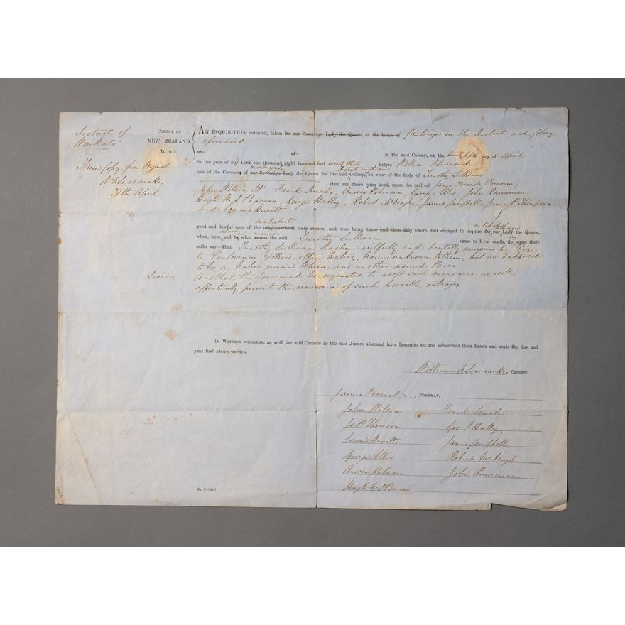 TIMOTHY SULLIVAN  -  CORONER’S REPORT
