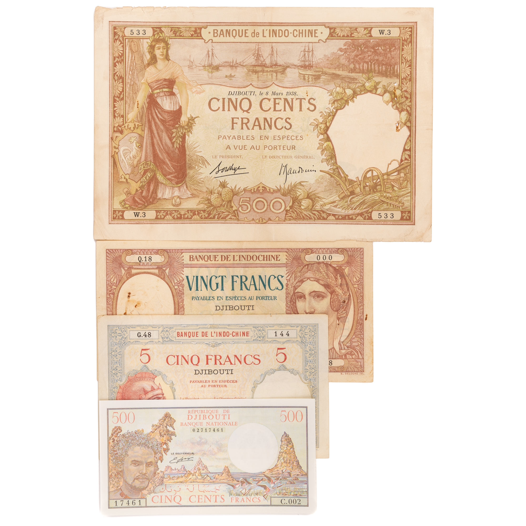 French Colonies, Accumulation, 1900s, VG - aUNC