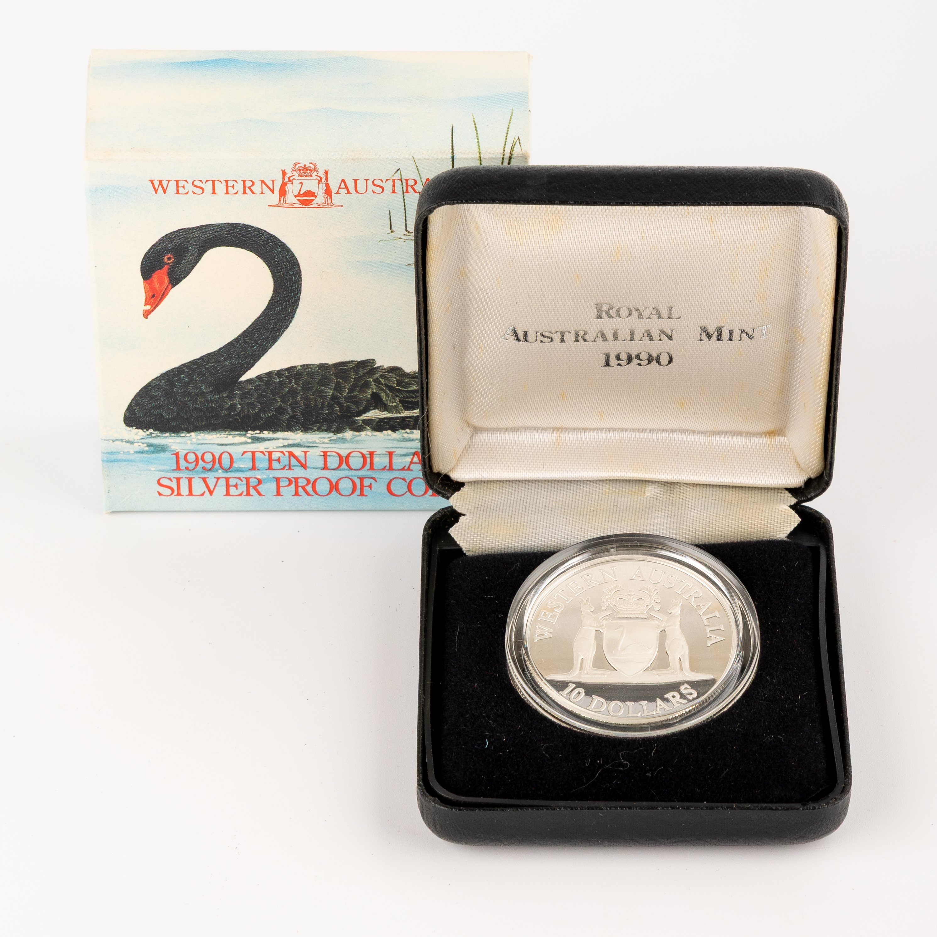 Silver Proof Coin, Ten Dollars, 1990, PCGS