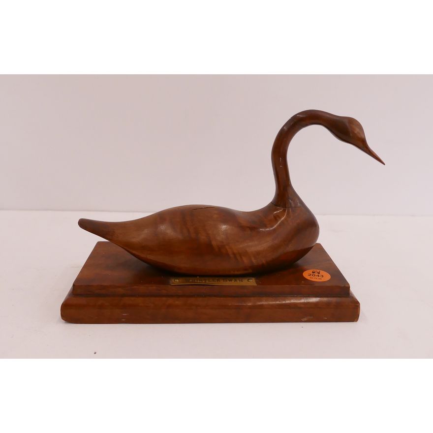 M. Gordon Galiher Whistler Swan Wood Model- 8''