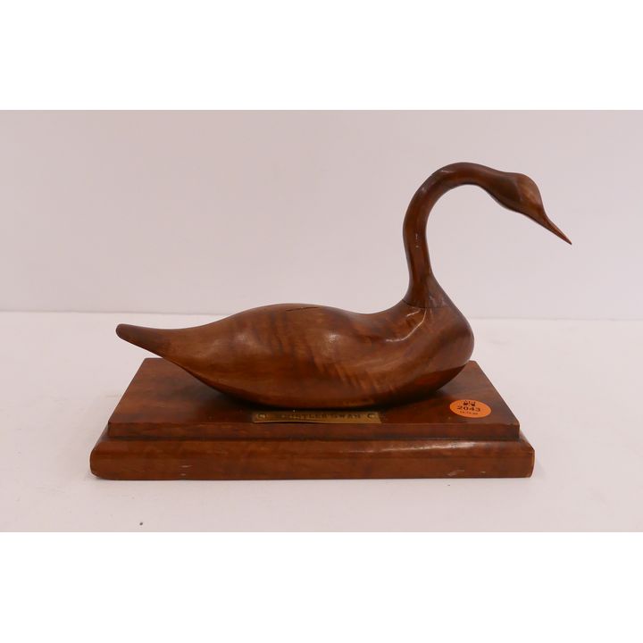 M. Gordon Galiher Whistler Swan Wood Model- 8''