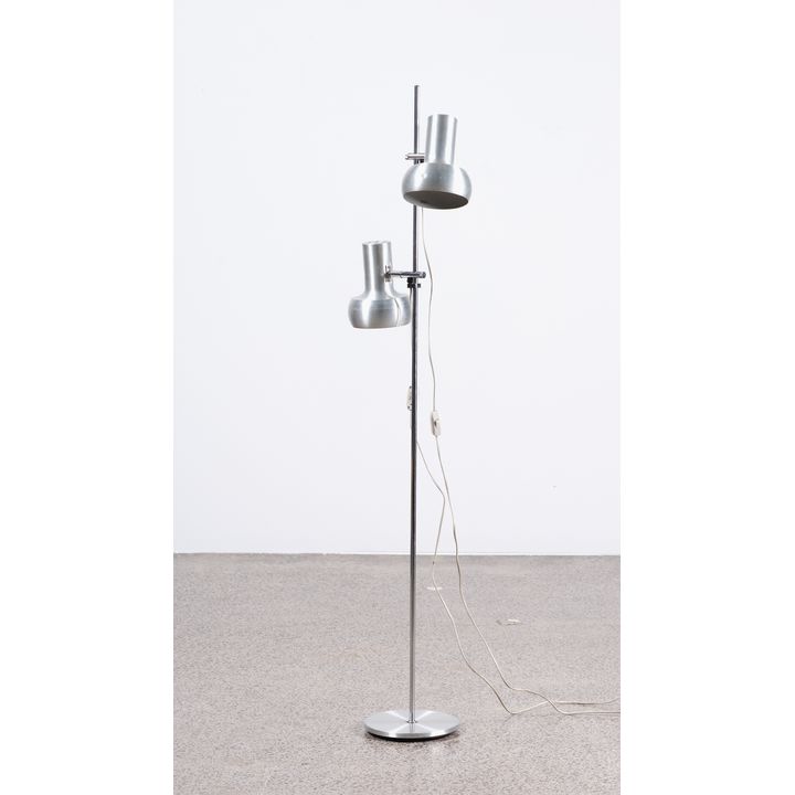 A 1960s retro standard lamp