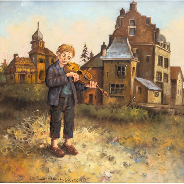 Dariusz Miliński | Wzruszająco fałszujący grajek, 2019